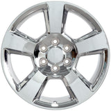 OE Wheels CV76 20 Inch Chrome Plated Wheel (MPN: CV76-20090-6550-27C)