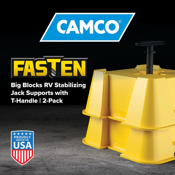 Camco FasTen RV Leveling Big Blocks (MPN: 44539)