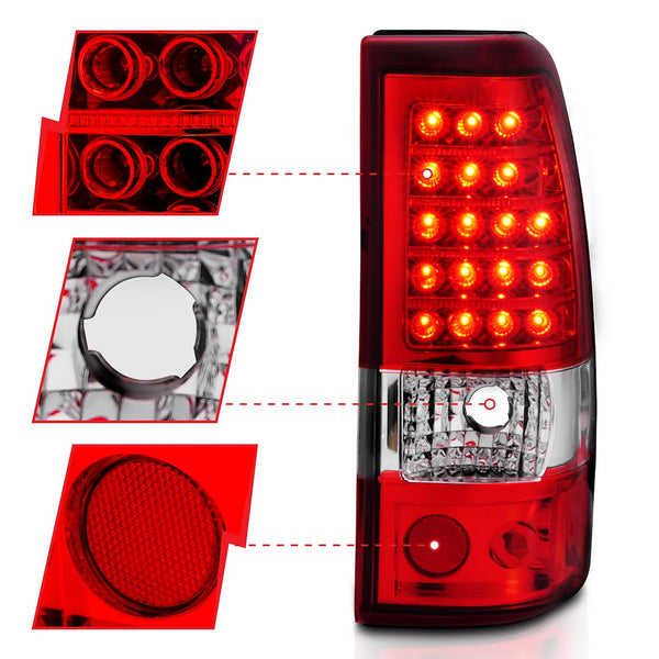 AnzoUSA LED Tail Light Assembly (MPN: 311007)