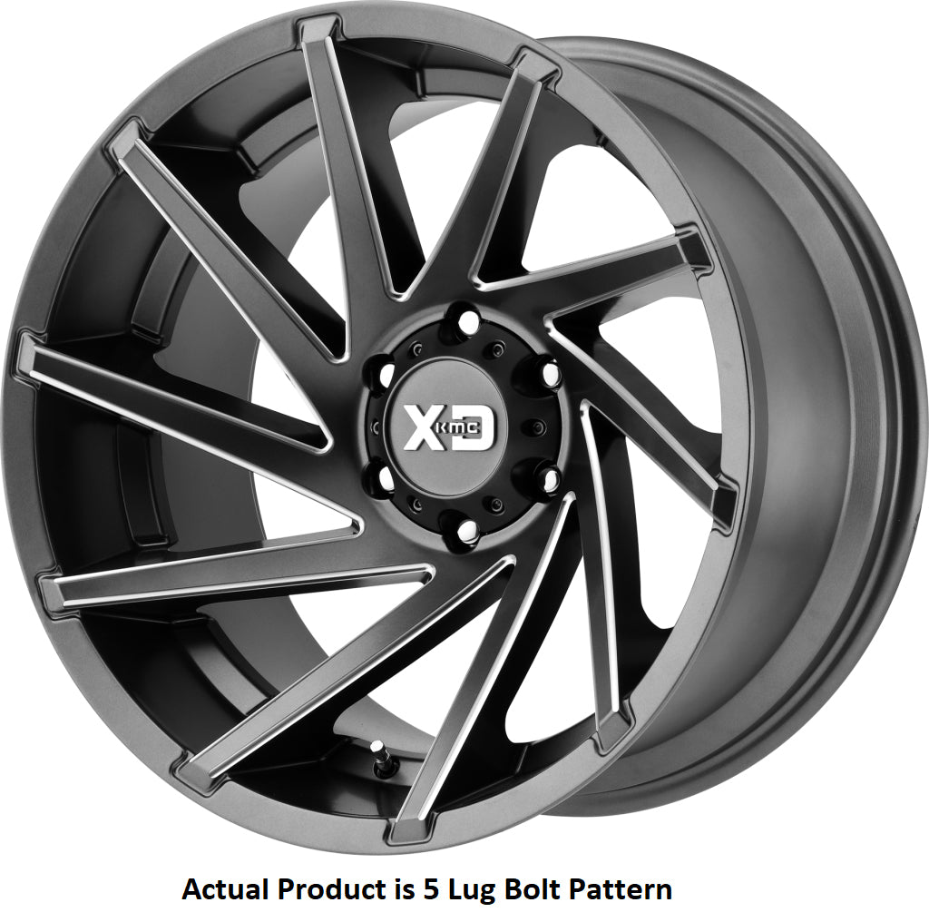 KMC Wheels Cyclone XD834 22 Inch Wheel (MPN: XD83422050418N) – Sprinter ...