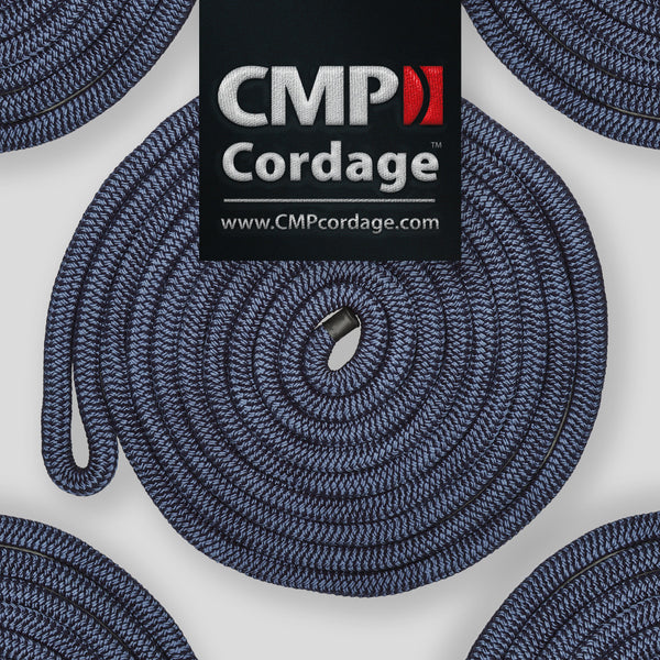 Boat Dock Line - Premium Double Braided Nylon Cordage (MPN: CDL1225NY)