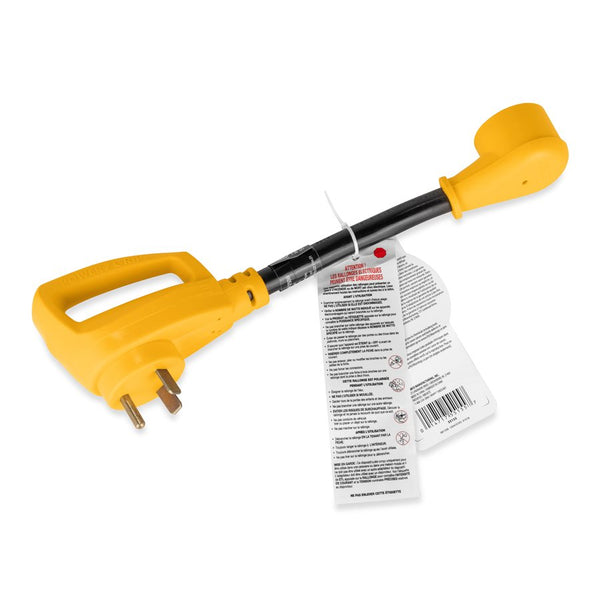 Camco Power Cord Adapter 30 Amp Male to 15 Amp Female (MPN: 55155)