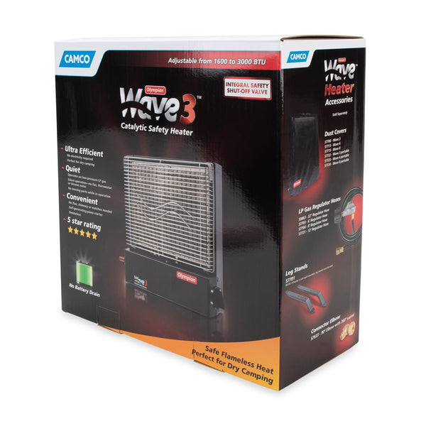 Camco Wave 3 Catalytic LP Gas Space Heater (MPN: 57331)