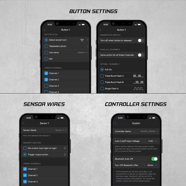 XK Glow Switch Panel (MPN: XK-CMD-KIT)