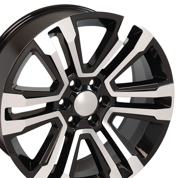 OE Wheels CV44 Aluminum Wheel (MPN: CV44-22090-6550-24MB)