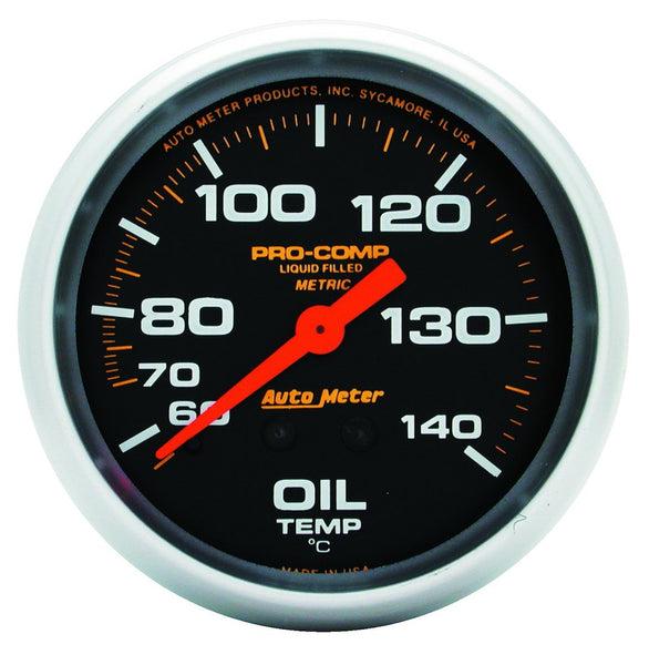 AutoMeter Pro-Comp Oil Temperature Gauge (MPN: 5441)