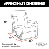 Thomas Payne Left Hand Recliner (MPN: 2020129263)