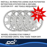 Coast To Coast Wheel Cover 15 Inch (MPN: IWCB881315S)