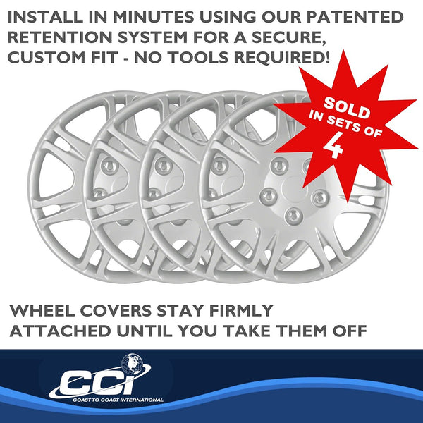 Coast To Coast Wheel Cover 15 Inch (MPN: IWCB881315S)