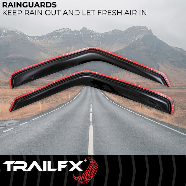 TrailFX TFX 2-PC Window Vents (MPN: 2141IC)