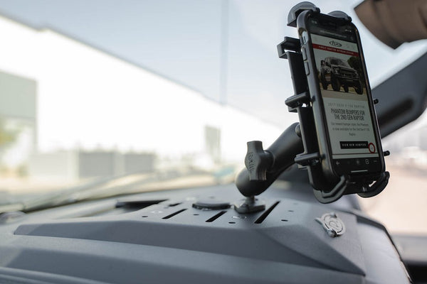 Mobile Electronics Device Mount Base for Ford F-150 and 2nd Gen Raptor (MPN: AC1101701NA)
