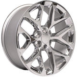 OE Wheels CV98B 22 Inch Aluminum Wheel (MPN: CV98B-22090-6550-24C)
