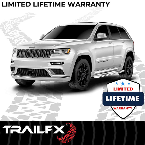 TrailFX Nerf Bar Round Tube Side Steps (MPN: A0023S)