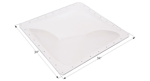Icon Skylight 4 Inch High Bubble Dome (MPN: 01862)