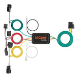 CURT Trailer Wiring Connector with 4-Way Flat Output (MPN: 56457)