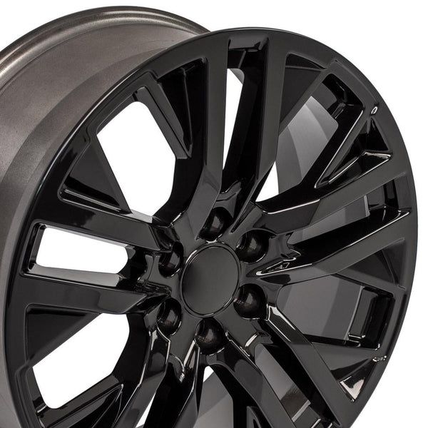 OE Wheels CV38 22 Inch Gloss Black Wheel (MPN: CV38-22090-6550-28B)