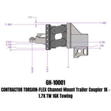 Gen-Y Hitch Trailer Coupler (MPN: GH-10001)