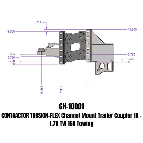 Gen-Y Hitch Trailer Coupler (MPN: GH-10001)