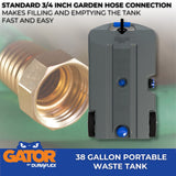 Gator Portable Waste Holding Tank (MPN: 21904G)