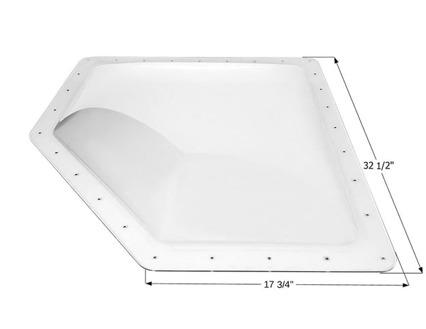 Icon Skylight 4 Inch High Bubble Dome (MPN: 14885)
