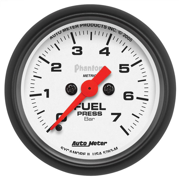 AutoMeter Phantom Fuel Pressure Gauge (MPN: 5763-M)