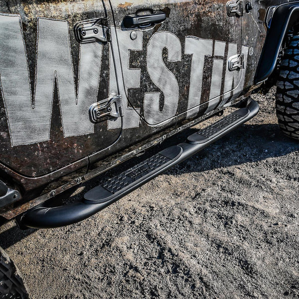 Westin Platinum 4 Inch Oval Nerf Bar (MPN: 21-4065)