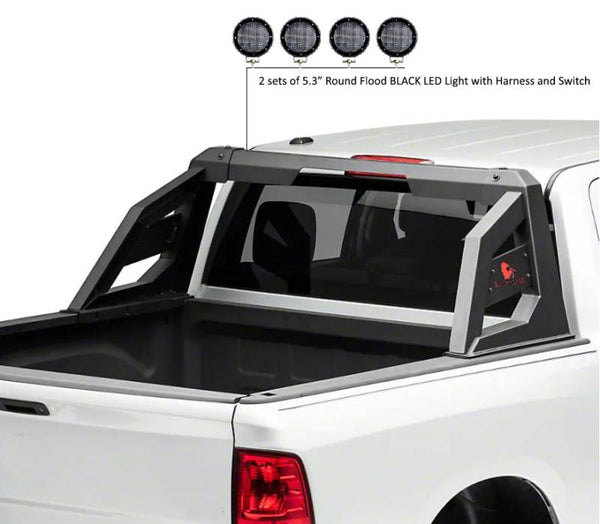 Black Horse Offroad Truck Bed Bar (MPN: ARB-NIFRB-PLFB)