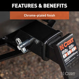 Curt 5/8 Inch Bent Trailer Hitch Pin with Swivel Clip (MPN: 21551)