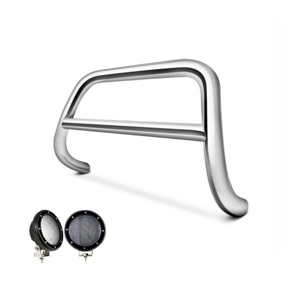 Black Horse Off Road Bull Bar Kit (MPN: CBS-MIB8001-PLFB)