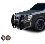 Black Horse Grille Guard Kit (MPN: 17KI01MA-PLFR)