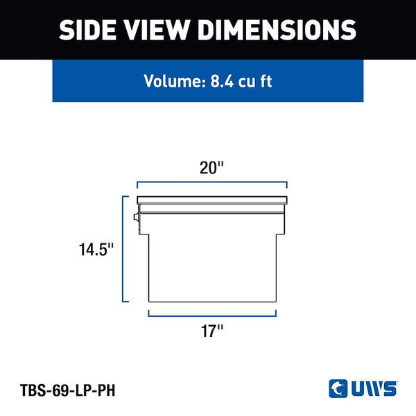 UWS Crossover Truck Tool Box (MPN: EC10481)