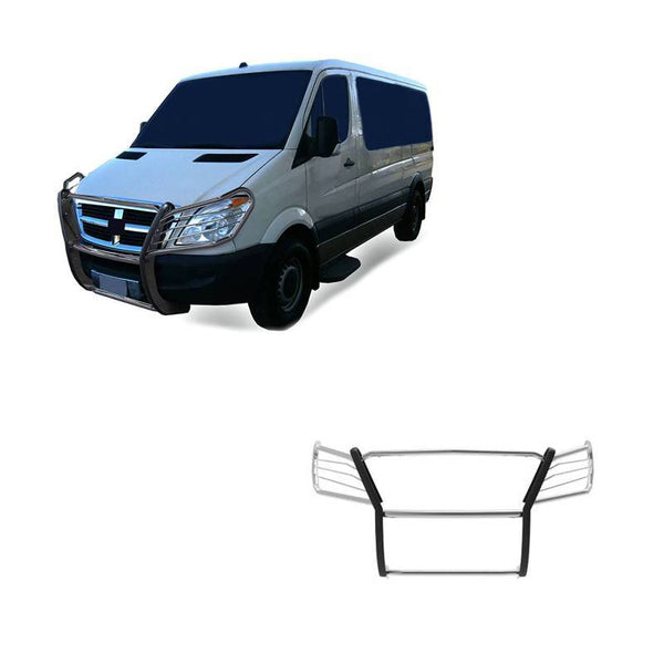 Black Horse Off Road Grille Guard (MPN: 17D502MSS)