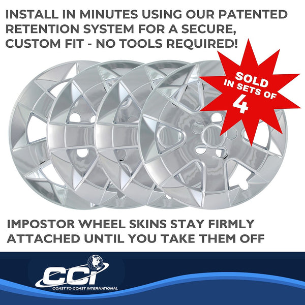 Coast To Coast Impostor Wheel Skin 15 Inch (MPN: IWCIMP324X)