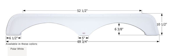Icon Fender Skirt For Tandem Axle (MPN: 12853)
