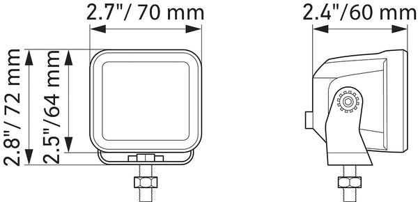 HELLA Black Magic LED Driving Light (MPN: 358176801)