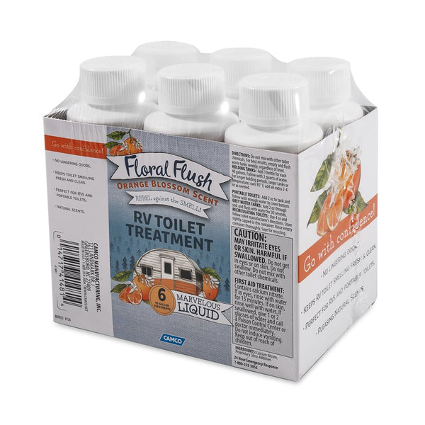 Waste holding tank treatment with floral flush (MPN: 41481)