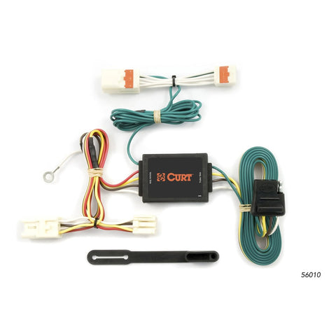 Curt Trailer Wiring Connector with 4-Way Flat Output (MPN: 56010)