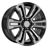 OE Wheels CV44 20 Inch Aluminum Wheel (MPN: CV44-20090-6550-24MB)