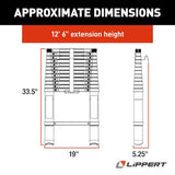 Lippert Telescoping RV Ladder (MPN: 2021097938)