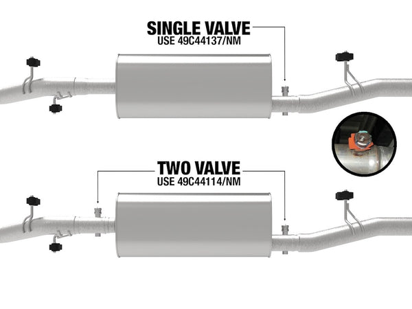 Advanced FLOW Engineering Exhaust Muffler (MPN: 49C44137)