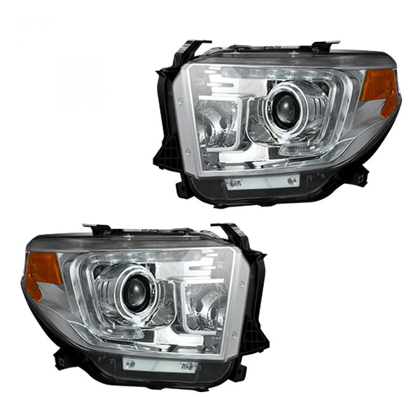 Recon Headlight Assembly With Halogen Bulb (MPN: 264294CLC)