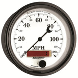 AutoMeter Speedometer Old Tyme White II (MPN: 1287)