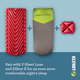 Klymit Insulated Static V Luxe Sleeping Pad (MPN: 06LIRD02D)