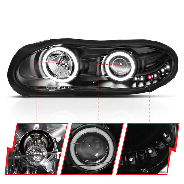 AnzoUSA Projector Headlight Assembly (MPN: 121160)