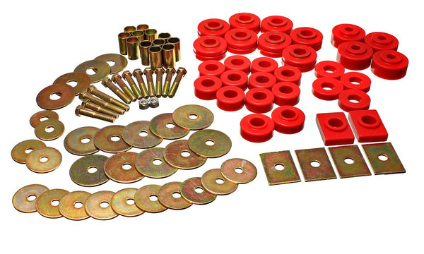 Energy Suspension Body Mount Bushings (MPN: 3.4155R)