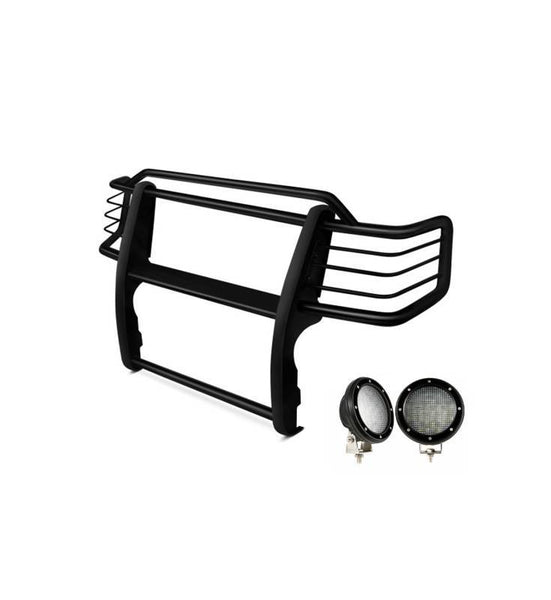 Black Horse Grille Guard Kit (MPN: 17TO23MA-PLFB)