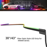 XK Glow Slim RGB Fiber Optic LED Strip (MPN: MX-FO-43)