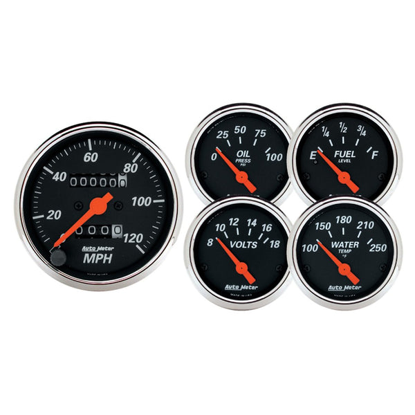 AutoMeter Gauge Set with Analog Display (MPN: 1420)
