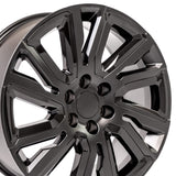 OE Wheels CV39 Aluminum Wheel (MPN: CV39-22090-6550-28B1-IB)