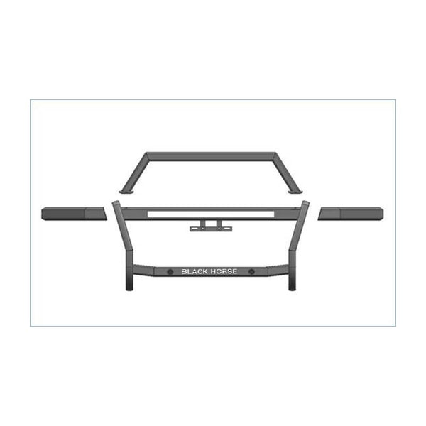 Black Horse Off Road Grille Guard (MPN: RAG315)